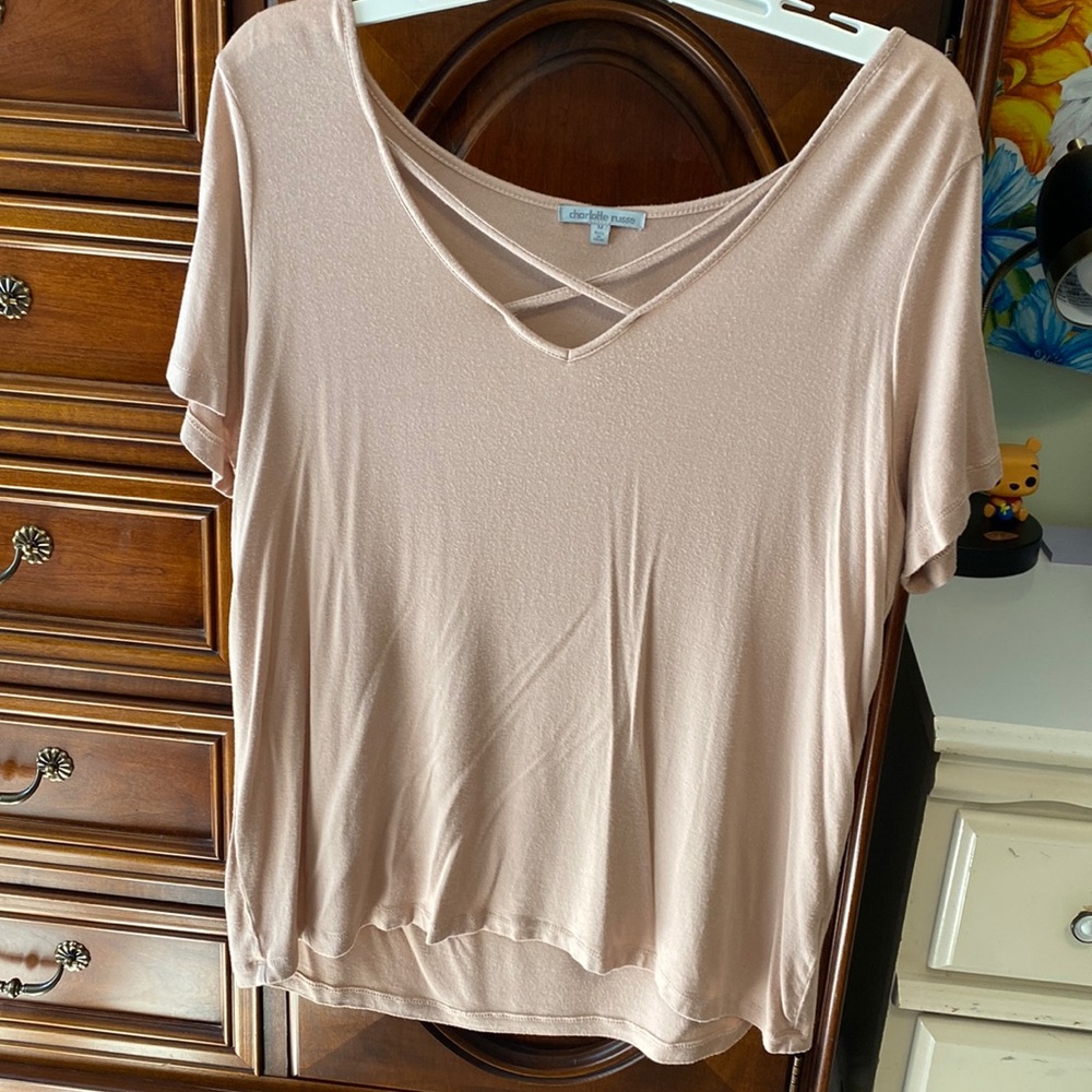 Charlotte Russe strappy top